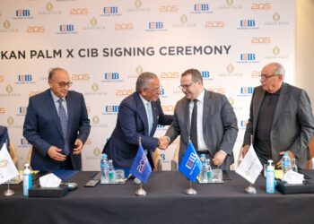أركان بالم تتعاقد مع CIB لإنشاء مقر بالحي المالي بمشروع 205 بالشراكة مع المجتمعات العمرانية 