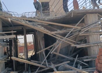 جهاز مدينة 6 أكتوبر ينفذ عدة إزالات لمخالفات بناء في حملات مكبرة