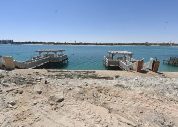 الشربيني يتفقد مشروعات رفع كفاءة الكباري والمسطحات الخضراء ويتابع أعمال تطوير المداخل والبوابات بمارينا