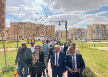 مي عبد الحميد تستقبل وفود ١٠ بنوك مركزية لزيارة وحدات المبادرة الرئاسية “سكن لكل المصريين”