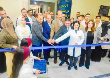 افتتاح معمل مستشفى النوبارية الجديدة بعد تطويره وتنفيذ سوق تجارية بالمدينة