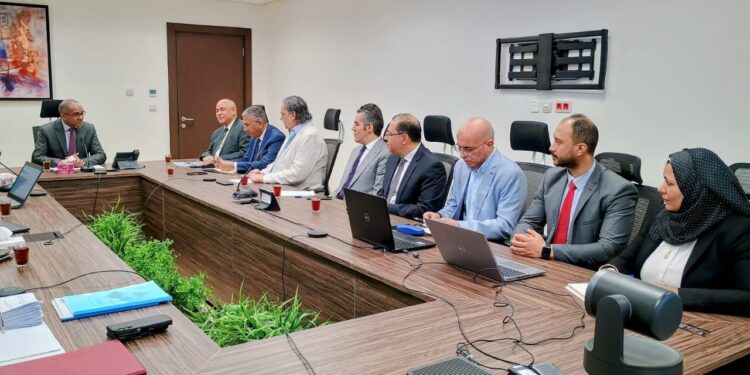 نائب وزير الإسكان يترأس اجتماع اللجنة التوجيهية لمشروع “المساندة الفنية التحضيرية لإدارة الحمأة في مصر”