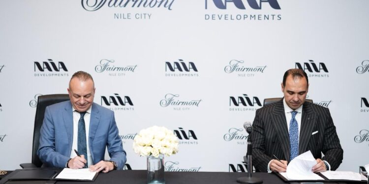 “نايا” للتطوير العقاري توقّع شراكة مع “فيرمونت نايل سيتي” لإدارة وتشغيل الشاطئ في “نايا باي” برأس الحكمة