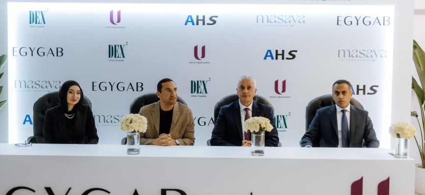 شراكة بين «EGYGAB » ومجموعة فنادق «U-Hotels لإدارة وتشغيل مشروع Masaya بسيدى عبدالرحمن