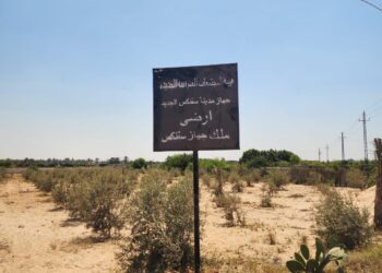 إزالة التعدي واسترداد مساحة 153 فدانا بمدينة سفنكس الجديدة