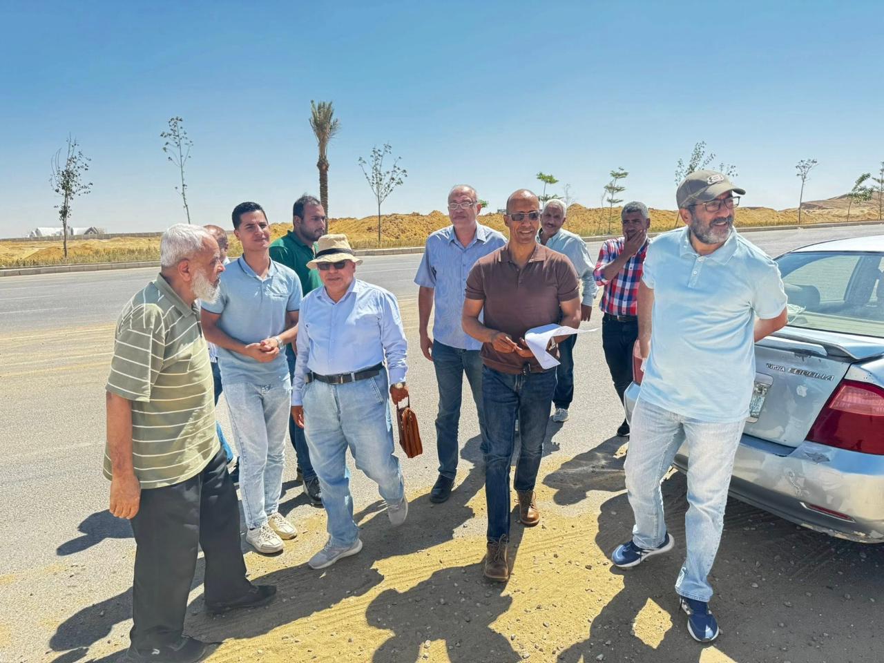مسئولو جهاز مدينة القاهرة الجديدة يتفقدون أعمال الكهرباء والمرافق بالتجمع السادس