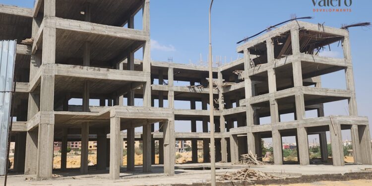 «Valero Developments» تنهي الهيكل الخرساني بالكامل لمشروع «CIRCLE 9 MALL»