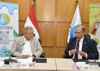 بروتوكول تعاون بين القابضة لمياه الشرب وصان مصر لدعم التشغيل والصيانة ورفع كفاءة الخدمات
