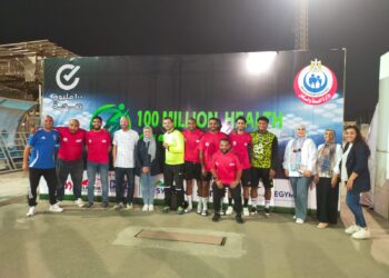 مساعد وزير الصحة لمبادرات الصحة العامة يفتتح دوري ” 100 مليون صحة” 