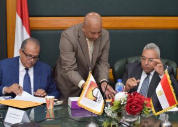 بحوث الاسكان والبناء يوقع بروتوكول تعاون مع كلية الهندسة جامعة حلوان