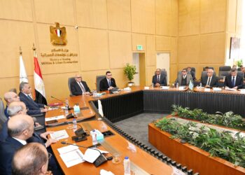 وزير الإسكان ورئيس الهيئة العربية للتصنيع يتابعان موقف تنفيذ مشروعات المبادرة الرئاسية “حياة كريمة”