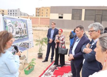 بعثة البنك الدولي تزور الشيخ زايد لمتابعة مشروع الإدارة الحضرية المتكاملة 