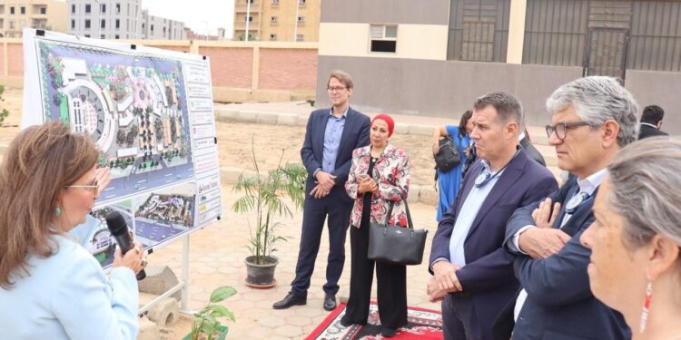 بعثة البنك الدولي تزور الشيخ زايد لمتابعة مشروع الإدارة الحضرية المتكاملة