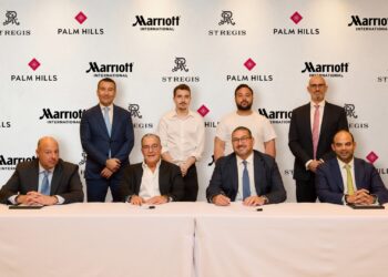 بالم هيلز توقع اتفاقية مع ماريوت العالمية لتطوير فندق «سانت ريجيس، بالم هيلز– الجيزة»