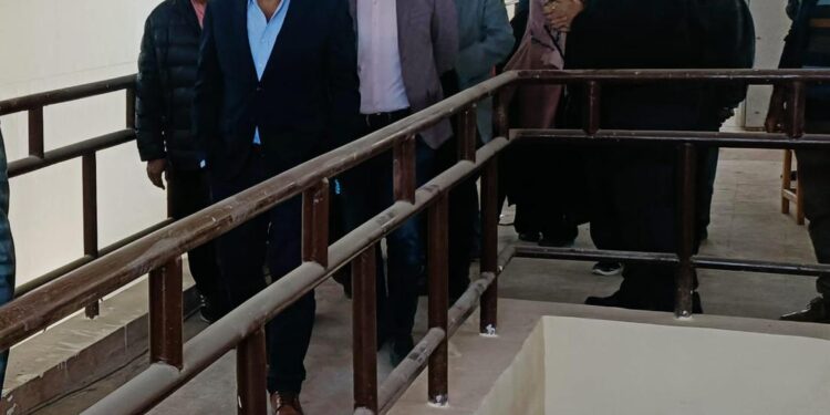 “رئيس الجهاز التنفيذي للمياه والصرف” يتفقد تنفيذ محطة مياه شرب كفر العلو فى حلوان بطاقة 400 ألف م3/يوم