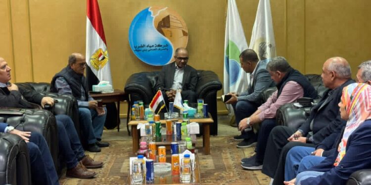 نائب وزير الإسكان في زيارة تفقدية لمتابعة منظومتي المياه والصرف ومشروعات “حياة كريمة” ببني سويف 