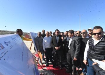 وزير الإسكان يتفقد مشروعي M8 by the lake وبوغاز توصيل المياه لبحيرة نيو مارينا