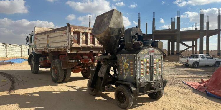 تنفيذ حملات سحب قطع أراضٍ وإزالة مخالفات بناء وتعديات بالساحل الشمالي وعدة مدن 