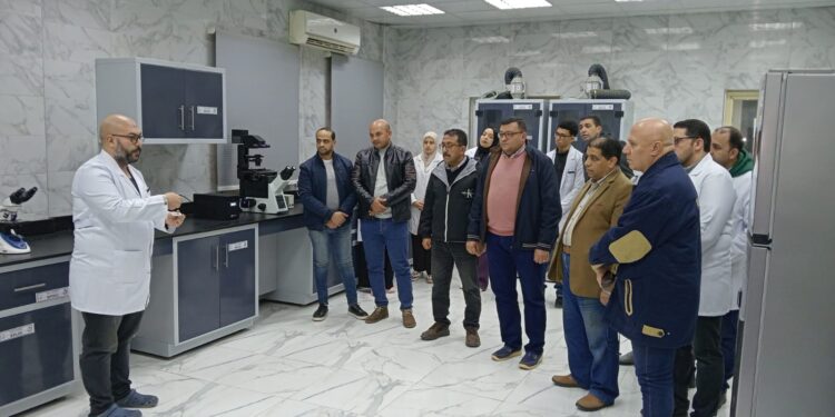 نائب رئيس القابضة ورئيس مياه المنوفية يتابعان مشروعات «حياة كريمة» 