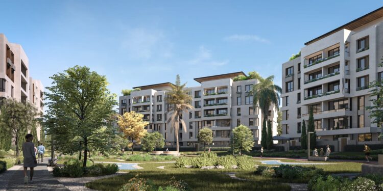 ربط التحصيل بمعدل الإنشاءات لمشروع سيفين ريزيدنس في غرب القاهرة