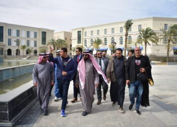وفد من المجلس الأعلى للاقتصاد العربي الأفريقي يزور مدينة العلمين الجديدة لبحث سبل التعاون والفرص الاستثمارية