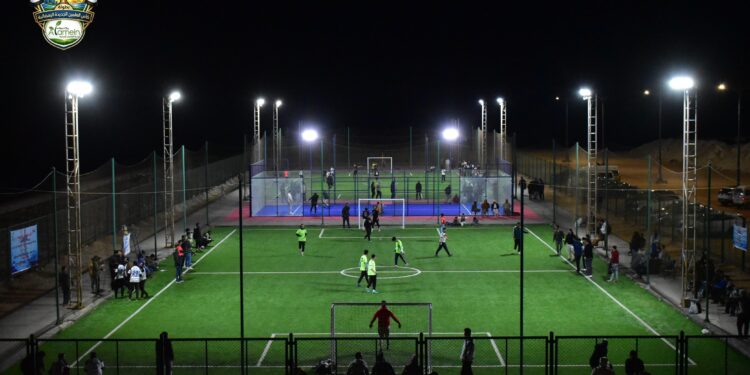 كأس العلمين الجديدة الرمضانية لكرة القدم الخماسية.. منافسات قوية وأجواء مميزة على شواطئ العلمين الجديدة