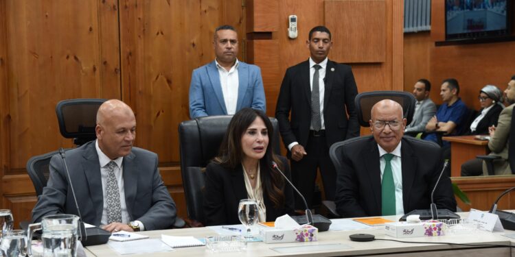 وزيرة الإسكان تترأس اجتماع اللجنة التنسيقية العليا لمياه الشرب والصرف الصحي