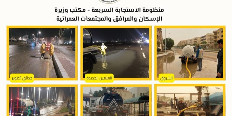 وزيرة الإسكان تستعرض تقريرًا بشأن جهود «منظومة الاستجابة السريعة» 